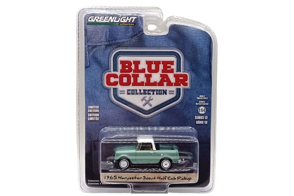 GreenLight 35280-A 1:64 Blue Collar Collection Series 13 - 1965 Harvester Scout