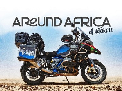 Around AFRICA on Motorcycle: The Ultimate Motorcycle Adventure - NICK KORIR  -HC