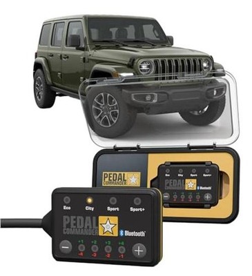 for Jeep Wrangler JL 2018-2026 Throttle Response Controller - Anti-Theft, 4