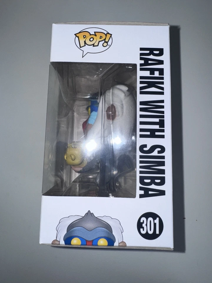 Funko Pop! Disney Rafiki with Simba #301 Vinyl Figure – Boxed – Lion King - Image 2 of 3