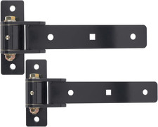 Heavy Duty Gate Hinges 13 Inch, 900 Lbs Capacity with Built-In Ball Bearings, Bo