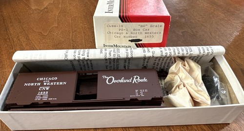 Kit Intermountain HO #C&NW-18 PS-1 Box Car Chicago & North Western #1655 Nuevo de Lote Antiguo Nueva York | Zustand: New