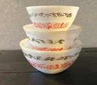 Agee Pyrex Fruit Salad Bowls-Set of Three