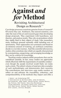 Against and For Method | Revisiting Architectural Design as Academic Research