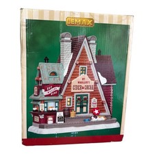 Lemax Mt. Woodlands Cider & Cocoa Lighted Chr...
