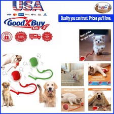 2 Pack Electric Dog  Cat Interactive Ball Toy with Smart Motion Sensor - Red...