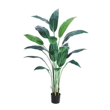 Artificial Bird of Paradise Plant 6Ft(72In)/7Ft(84In) Fake Palm Tree for Indoor 