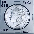 1886 BU GEM MORGAN SILVER DOLLAR UNC MS+++ U.S. MINT RARE COIN 8131