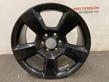 15-19 GMC SIERRA 1500 5 BLACK SPOKE RIM WHEEL 20X9, 6 LUG ID 20937969