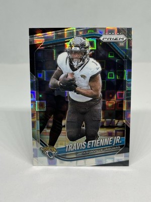 Travis Etienne Jr. 2025 Panini Prizm Pandora 001/400 JERSEY NUMBER #68 Jaguars