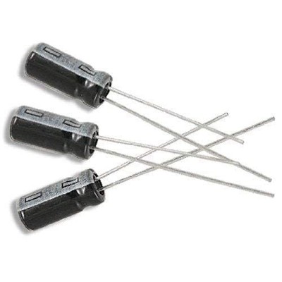 Radial Electrolytic Capacitor, 470uF, 10V, 105 C (Pack of 10)