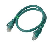 8Ware CAT6A Cable 0.25m (25cm) - Green Color RJ45 Ethernet Network LAN UTP Pa...