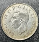 1940 Canada 50 Cents George VI Silver Coin – 80% Silver Half Dollar
