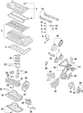 Genuine Volkswagen Camshaft 07k-109-102-c