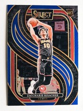 ZACCHARIE RISACHER 2024-25 Panini Select Premier Level Rookie #180 Atlanta Hawks