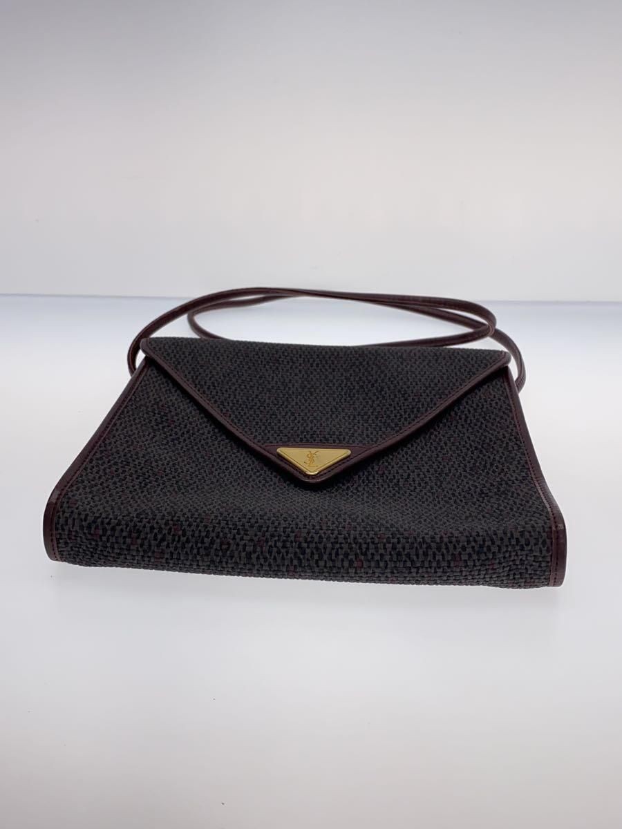 BORSA A TRACOLLA YVES SAINT LAURENT Grigio Usata