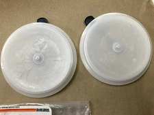 Devilbiss Tekna 190944 Plastic Lids For 900cc Gravity Aluminum Cup, 2 / Pack