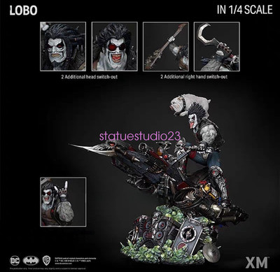 Genuine XM Studios 1/4 The Wolf  lobo Omega Men Figure Model Statue In Stock