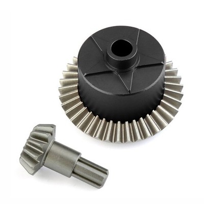 Black Front/Rear Steel Differential Gear Sets For ARRMA KRATON VORTEKS Senton