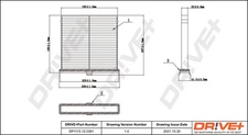 DR!VE+ DP1110.12.0381 FILTER, INTERIOR AIR FOR MAZDA