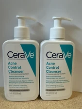 2 Pack CeraVe Acne Control Cleanser With Salicylic Acid - 8 fl oz
