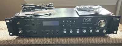 Pyle P3001BT Bluetooth Hybrid Amplifier Receiver 3000W Home Audio Stereo Amp 