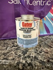 Oatey Rain-R-Shine PVC Cement - Medium Blue, 16oz. 30893 