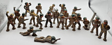 Barclay Pod Foot Soldiers Lot 21 Figures 15 Good 6 Light Damage