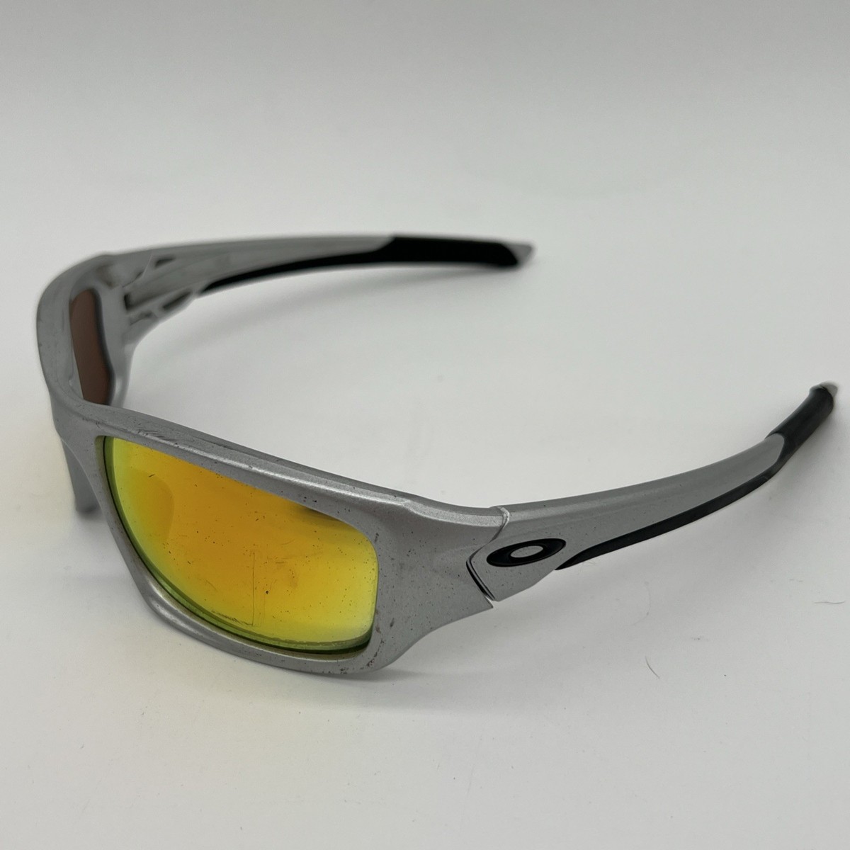 OAKLEY Sunglasses Men VALVE FRAMES ONLY Silver Fire Iridium OO9236