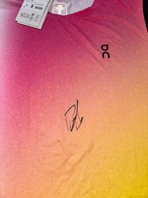 【新品】 on Ｍサイズ Ｔシャツ 限定エディション ベンシェルトン 全豪 オン BEN SHELTON SIGNED ON CLOUD RUNNING SHIRT COURT T TANK AUSTRALIAN