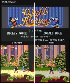 HDMI Cable for Sega Genesis Master System 32X Nomad, Retro Gaming, 720P Upscale