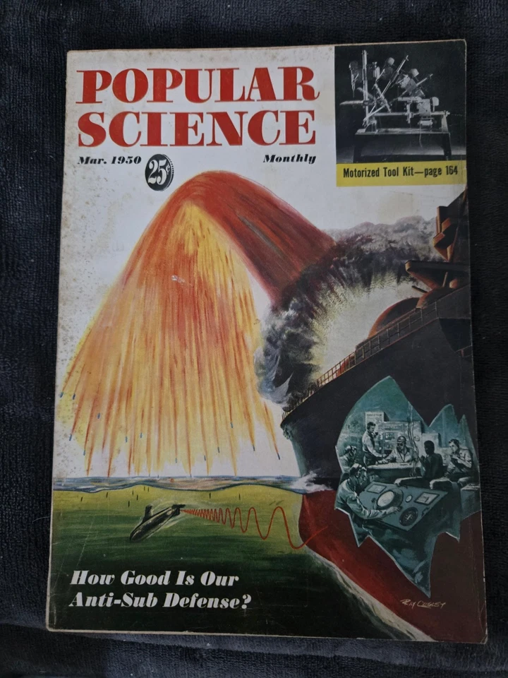 POPULAR SCIENCE MAGAZINES LOT of fourteen (14) vintage, in vinyl, in nice-cond - Image 3 of 4