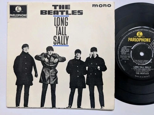 The Beatles Long Tall Sally 7" EP FIRST PRESS 1N / 1N with S.I.U.K VINYL RECORD