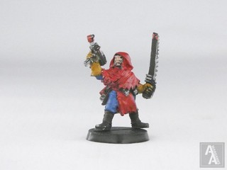 (371) House Cawdor Gang Leader Metal Necromunda 40k Warhammer