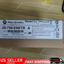 Factory Sealed Allen-Bradley 20-750-ENETR 750 2-P ENet/IP Module AB  US Free Tax