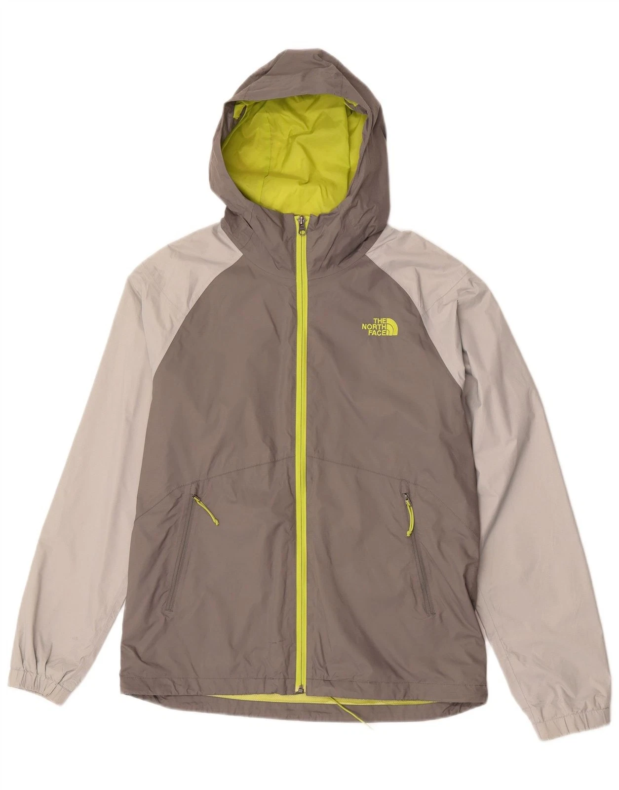 The North Face Mens Hooded Rain Jacket UK 38 Medium Grey Colourblock Nylon ZF19
Opens in a new windo