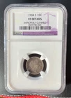 Semi-Key 1904-S Barber Dime NGC VF Details (Improperly Cleaned) Low Mintage
