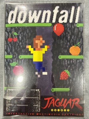 Atari Jaguar Downfall Cartridge Complete CIB