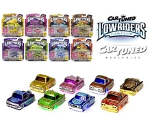 CarTuned Series 1  Lowriders SHOW GLOW Assortment 8 Cars Set 1:64 Factory Seal