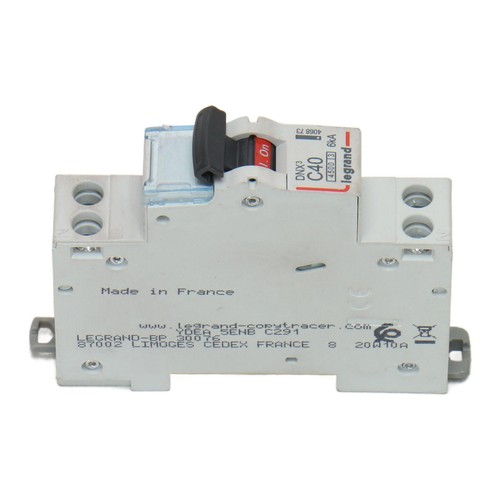 406873 LEGRAND, 406873 Legrand DNX³4500 6kA Circuit Breaker 1P+N 230V 40A C... - Picture 4 of 12