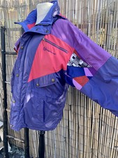 Rare Vintage Sergio Tacchini The Charisma 80s 90s Skier Colourblock Ski Coat L