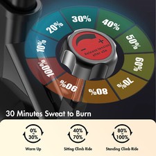 Exercise Bike Indoor Cycling Fitness Stationary Bicycle Home Gym Cardio Workout 3