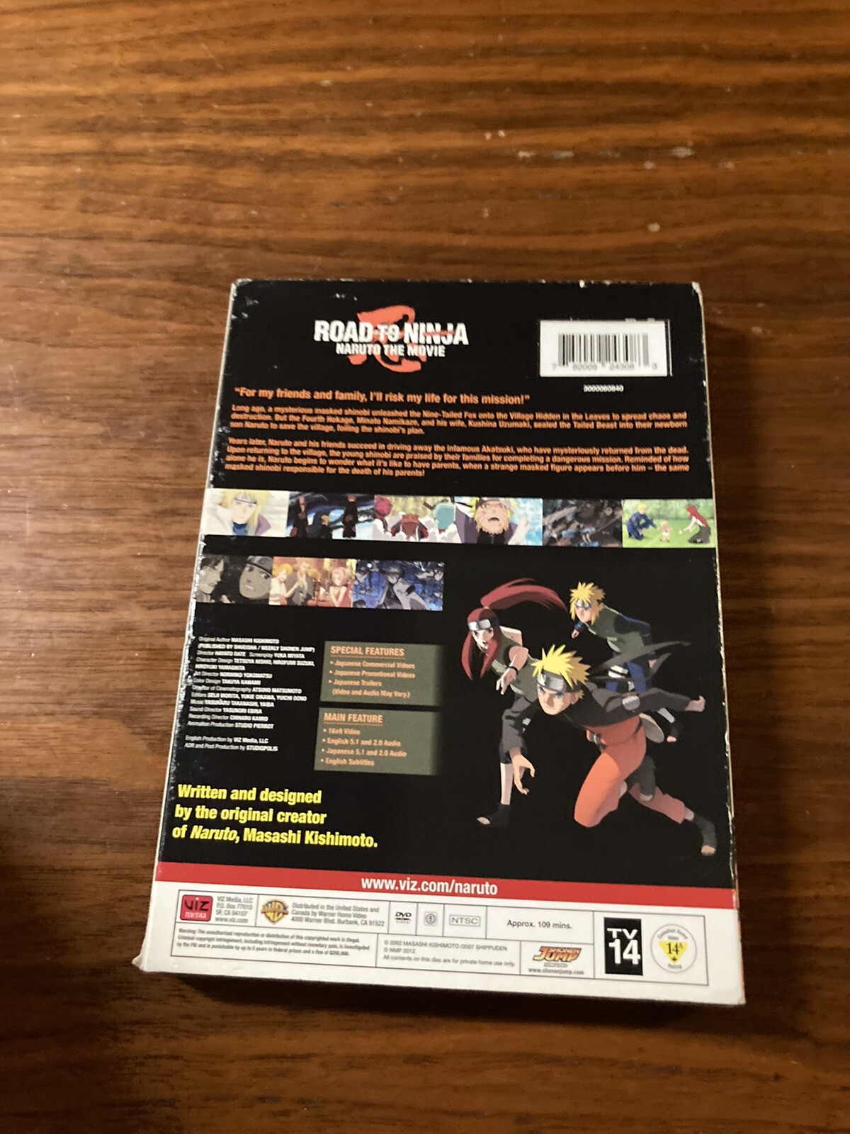  Naruto Shippuden Road to Ninja: The Movie 6 (DVD) : Various,  Various: Movies & TV