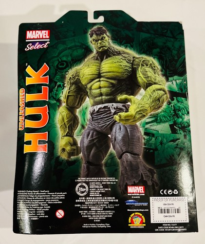 FIGURAS DE ACCIÓN RED HULK & UNLEASHED HULK MARVEL SELECT DISNEY EXCELENTE SELLADO SIN USAR, EN CAJA FUERA DE STOCK - Imagen 6 de 7