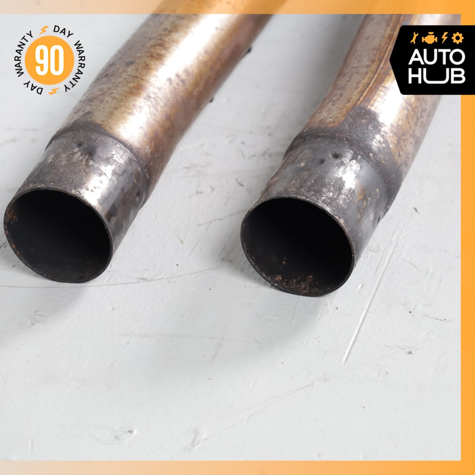 Maserati Quattroporte M139 Engine Exhaust Downpipes Right & Left Set OEM 71k