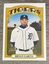 Bryan Garcia RC 2021 Topps Heritage High Number Tigers #642  *F277*