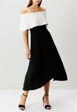 BNWT Coast Size 6 Brooke Bandeau Mono Black White Weddings New Dress  £119