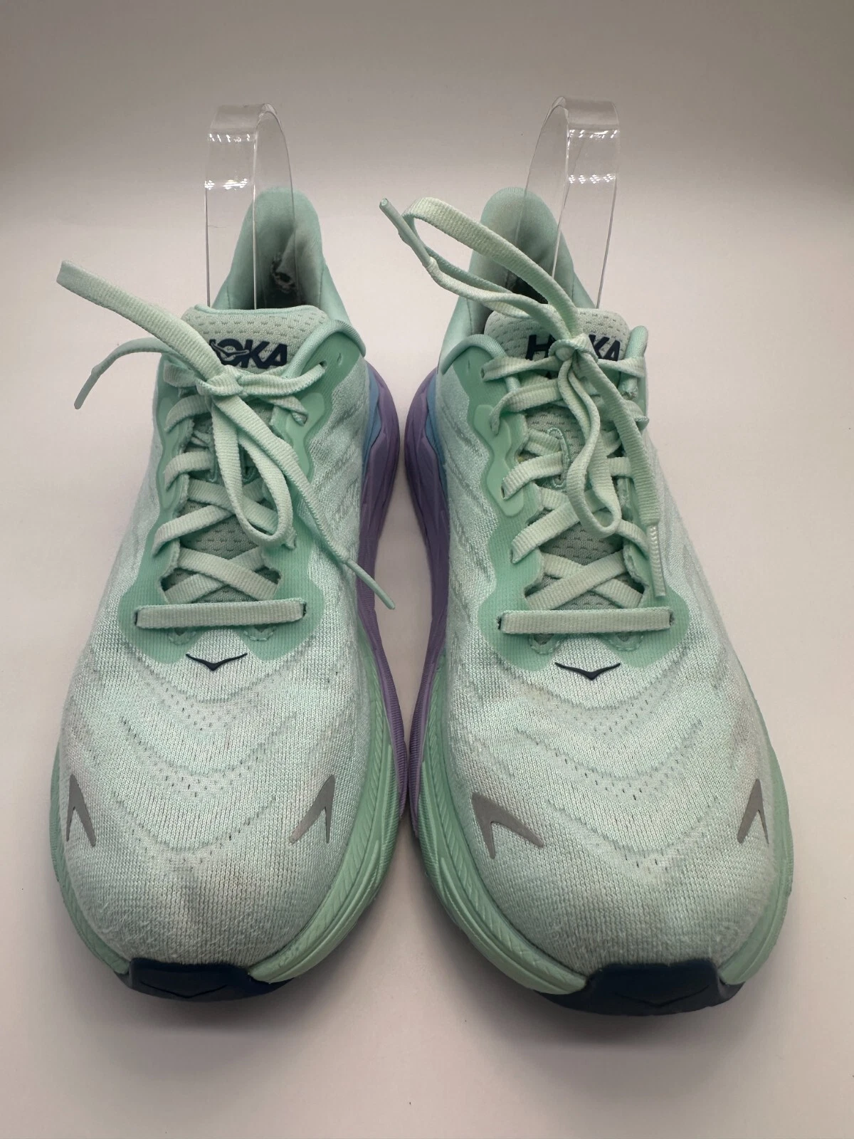 Scarpe da corsa sneakers Hoka One One donna taglia 8B Arahi 6 1123195 SOLM verde