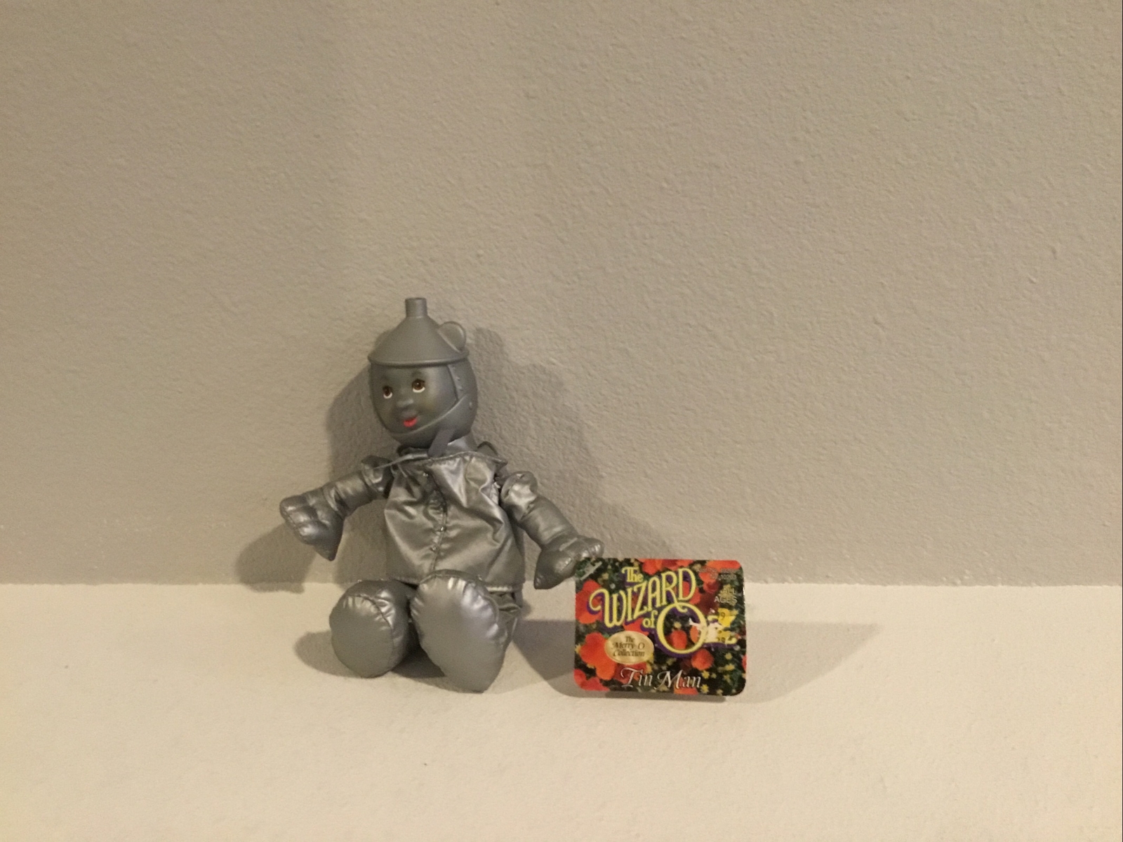 1998 Wizard of Oz Tin Man Plush Doll with Plastic Head from 