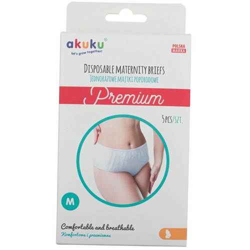AKUKU Einweg-Slips nach der Geburt Größe M, 5 Stück - Bild 4 von 4